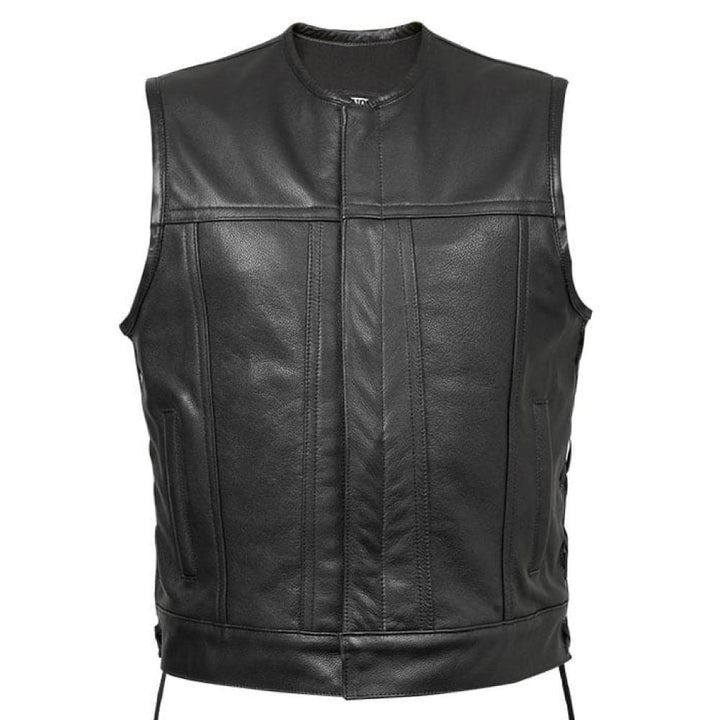 Leather Full Cut Vest