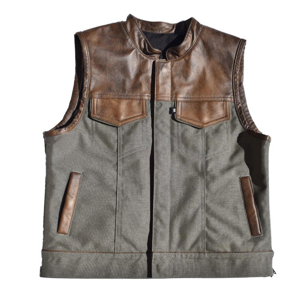 Espinoza's Leather Men's Denim And Leather Vest – Page 2