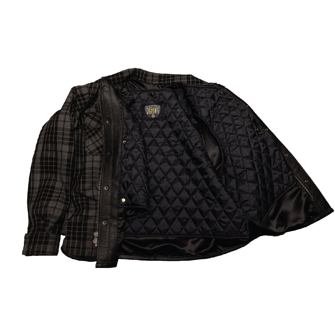 Espinoza's Leather x West Coast Dyna's Collaboration Flannel - Espinoza's Leather