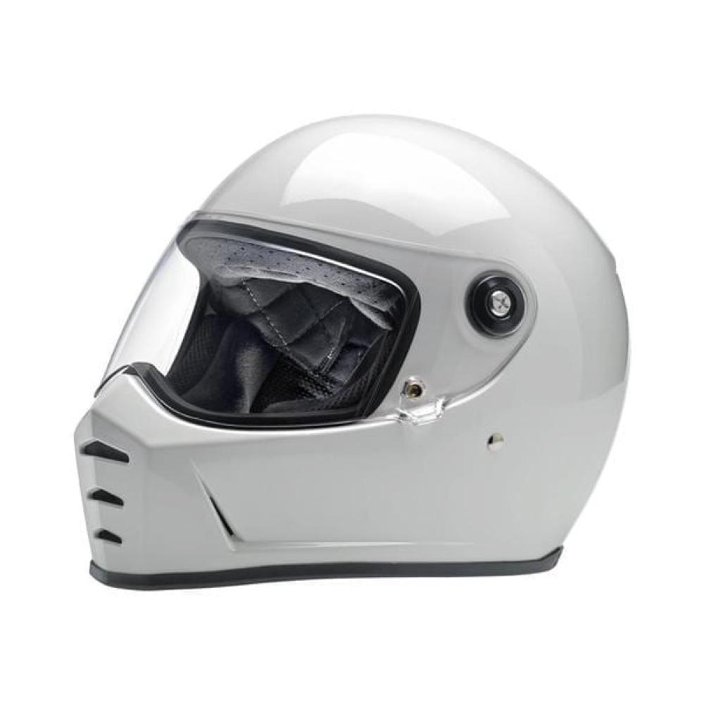 Biltwell Lane Splitter Helmet White - Espinoza's Leather