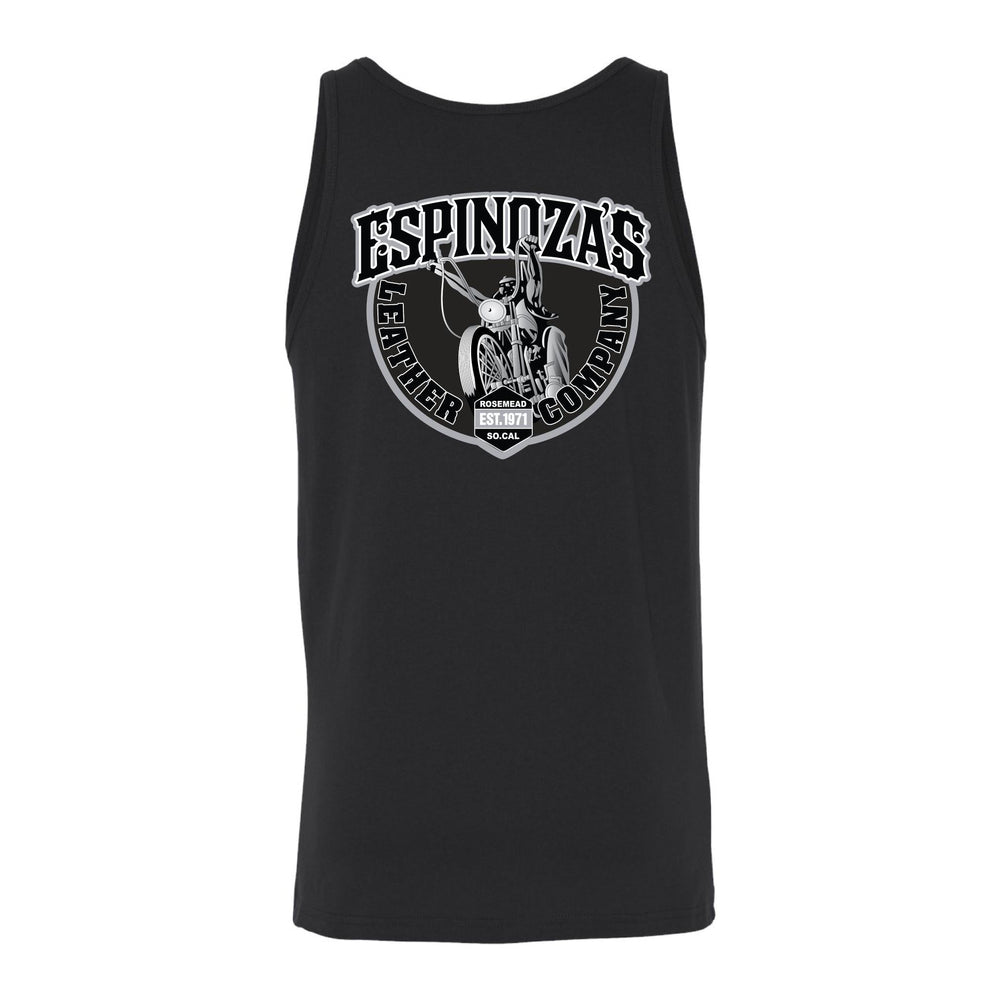 Classic Logo Tank Top - Black - Espinoza's Leather