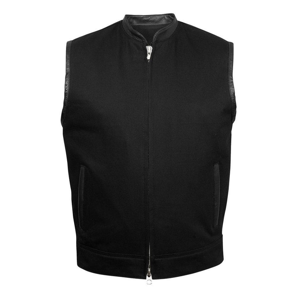 Denim Gils Vest (Whole Pieces) - Espinoza's Leather