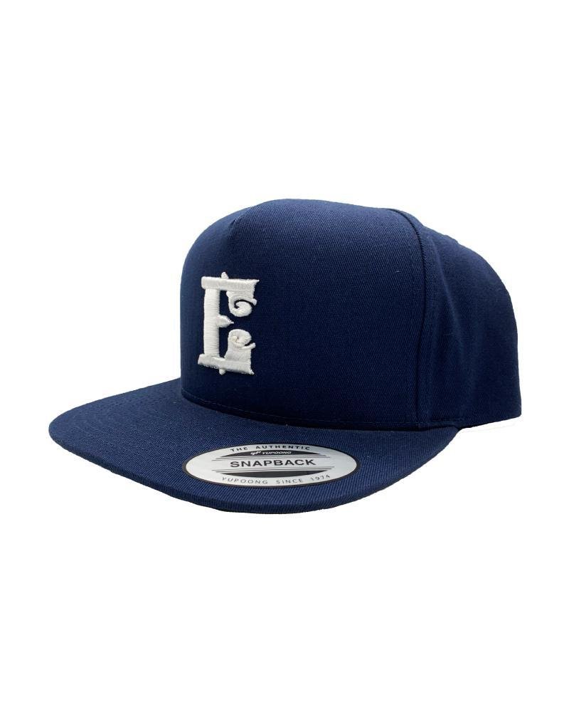 Espinoza's Hat White E On Dodger Blue - Espinoza's Leather