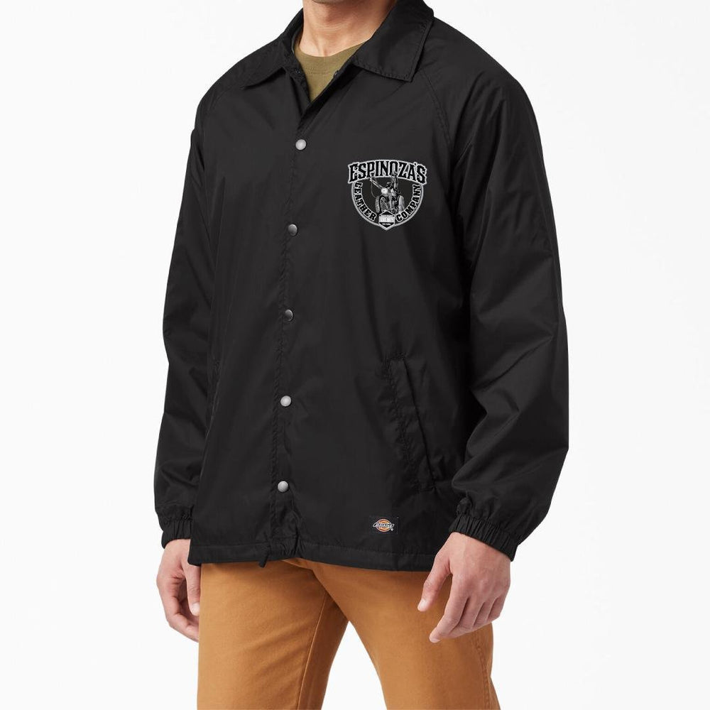 Espinoza's Leather Men's Windbreaker - Black - Espinoza's Leather