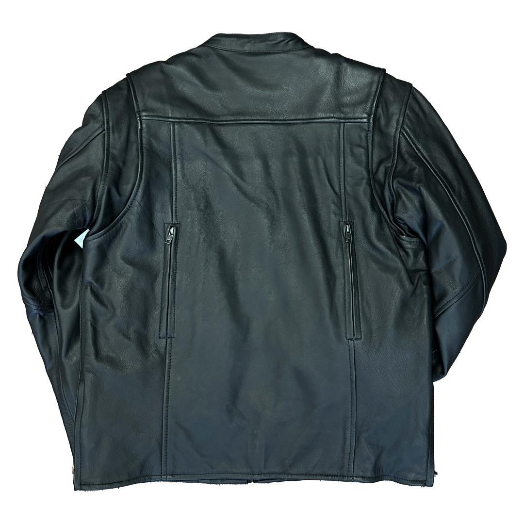 ESPINOZA'S LEATHER 衣装提供革ジャンUSA製ベスト切替可能