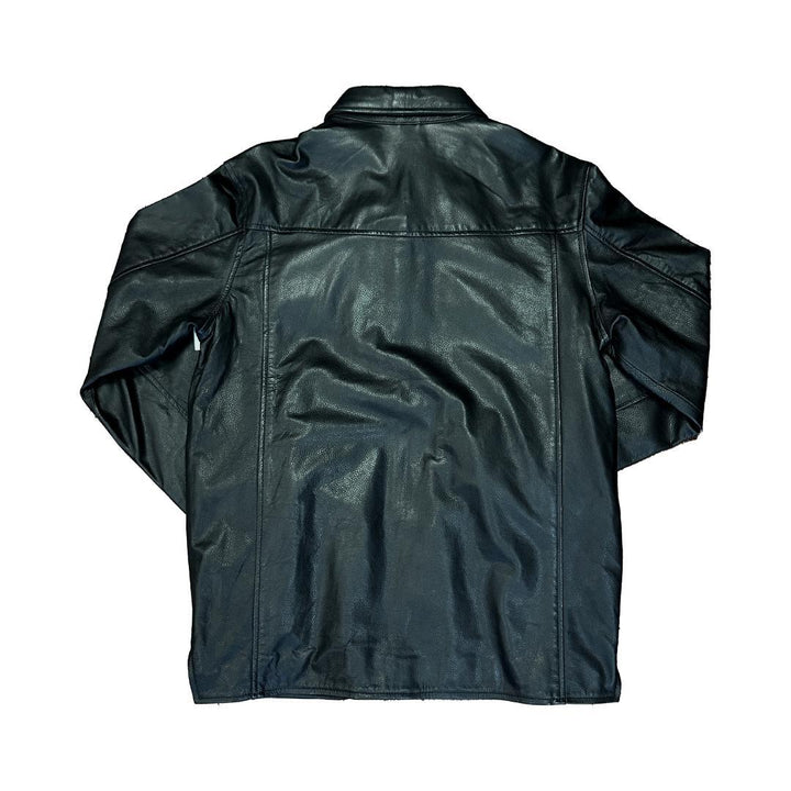 Espinoza's Long Sleeve Leather Shirt - Espinoza's Leather