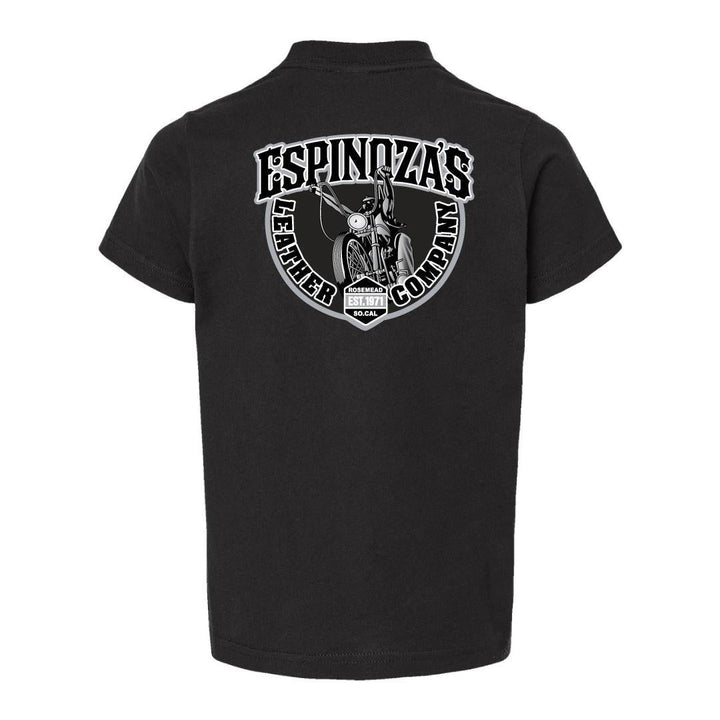 Kids Espinoza's Leather T-Shirt - Black - Espinoza's Leather