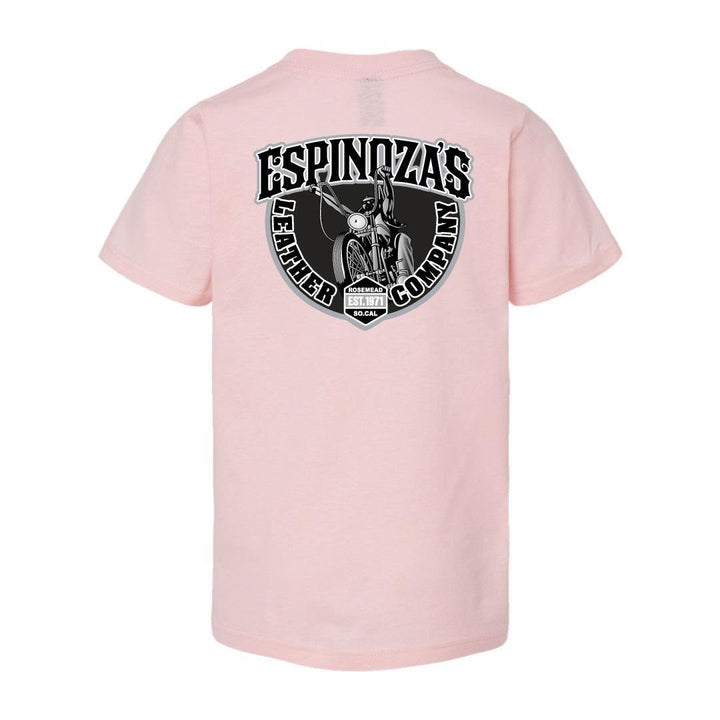 Kids Espinoza's Leather T-Shirt - Pink - Espinoza's Leather