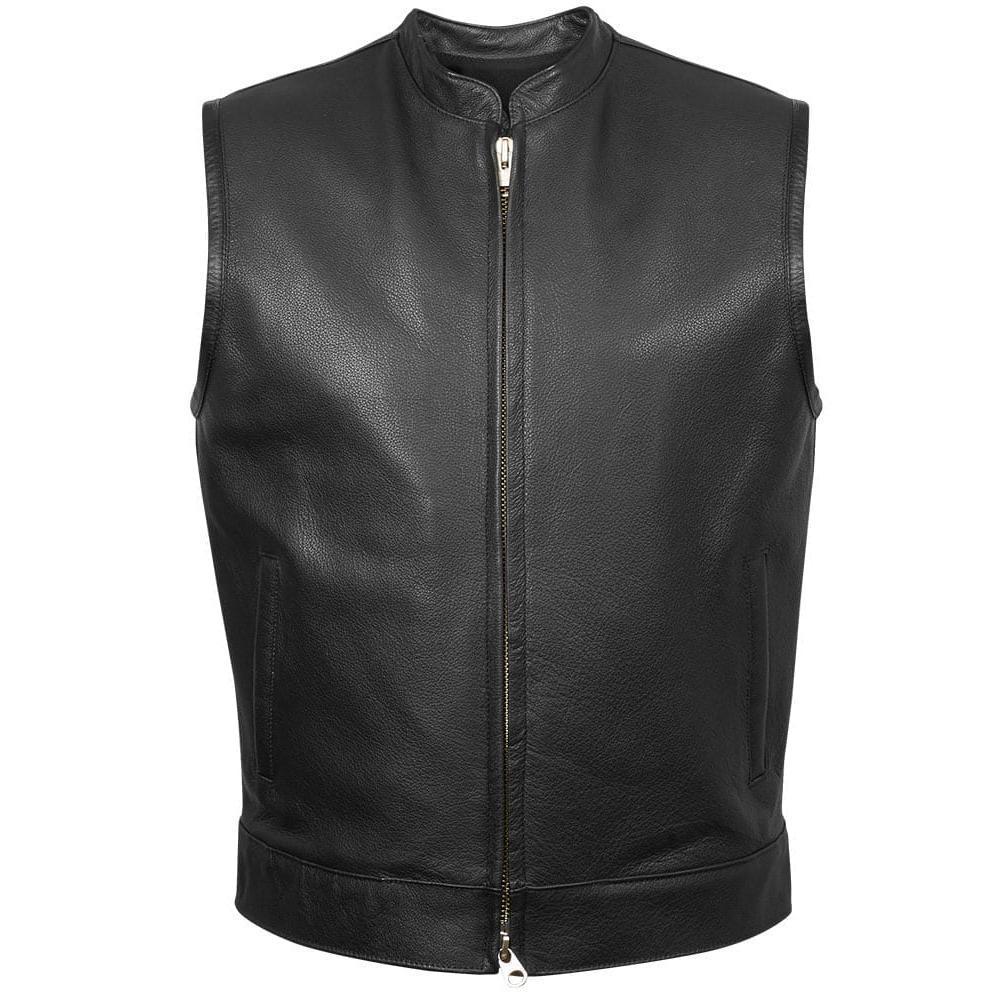 Leather Gils Vest (Whole Pieces) - Espinoza's Leather