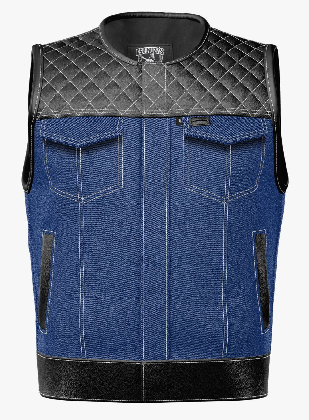 Mens Custom Club Vest - Espinoza's Leather