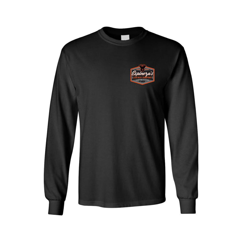 Mens Espinoza's Long Sleeve Badge Tee - Espinoza's Leather