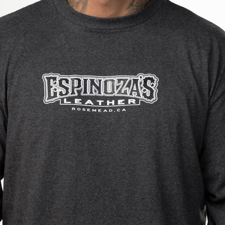 Mens Logo Tee Long Sleeve - Espinoza's Leather