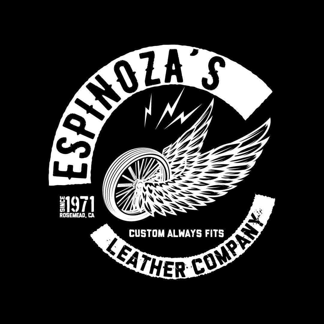 Winged Wheel Garage Banner - Espinoza's Leather
