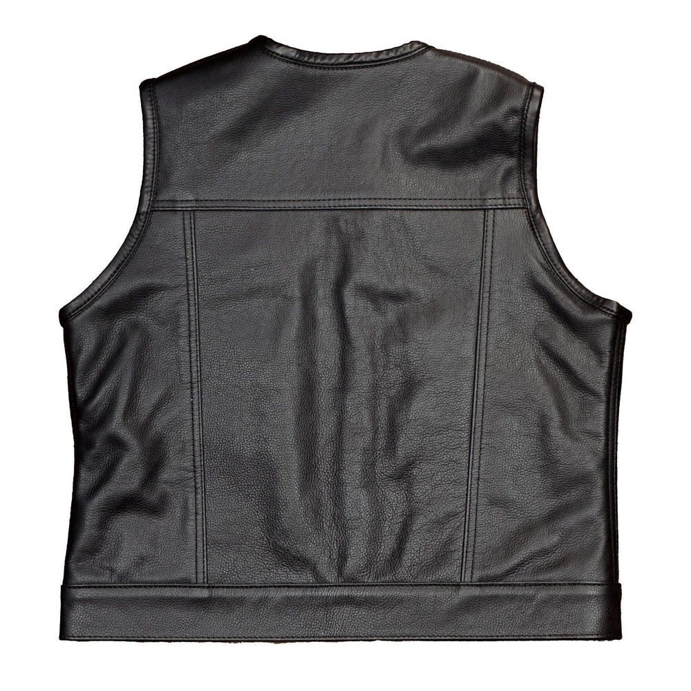 Women's "In Stock" All Leather Club Vest - Espinoza's Leather