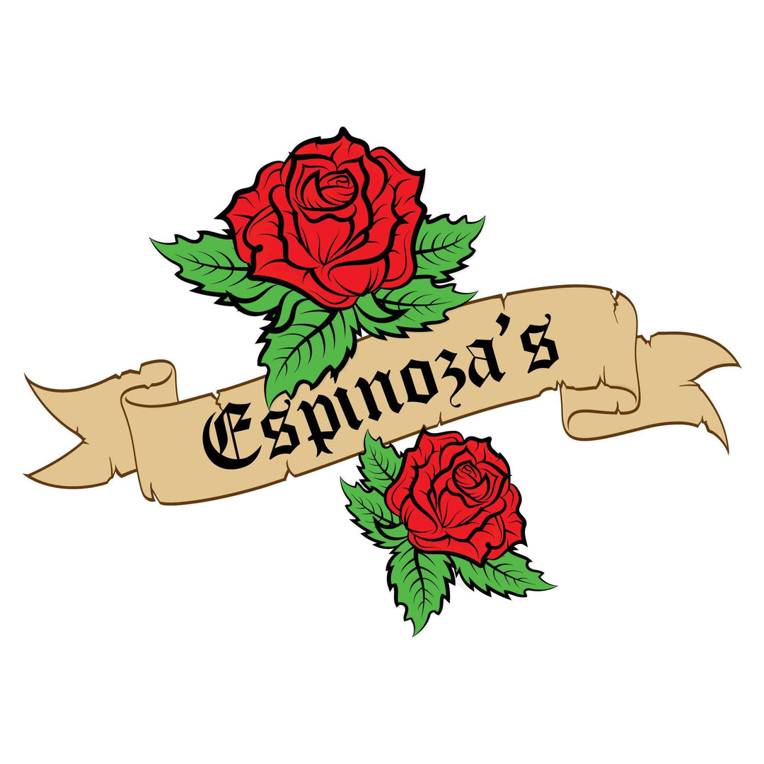 Womens Rose Tee - White - Espinoza's Leather