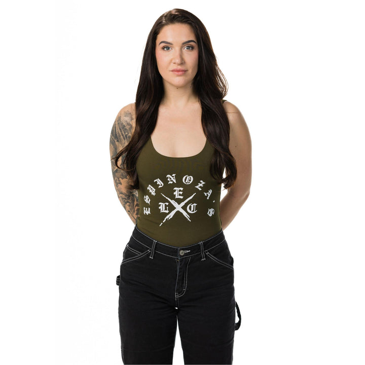 Women's Spring Release X Body Suit - Olive - Espinoza's Leather